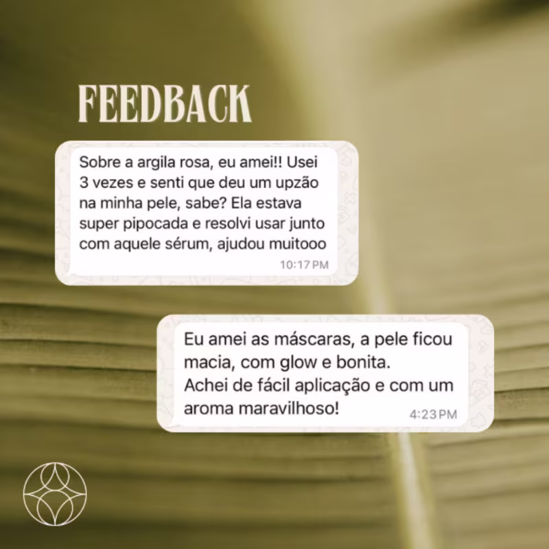 Máscara de Argila Branca Cremosa Aludra | Clareadora | Cicatrizante | Regeneradora Celular 70g