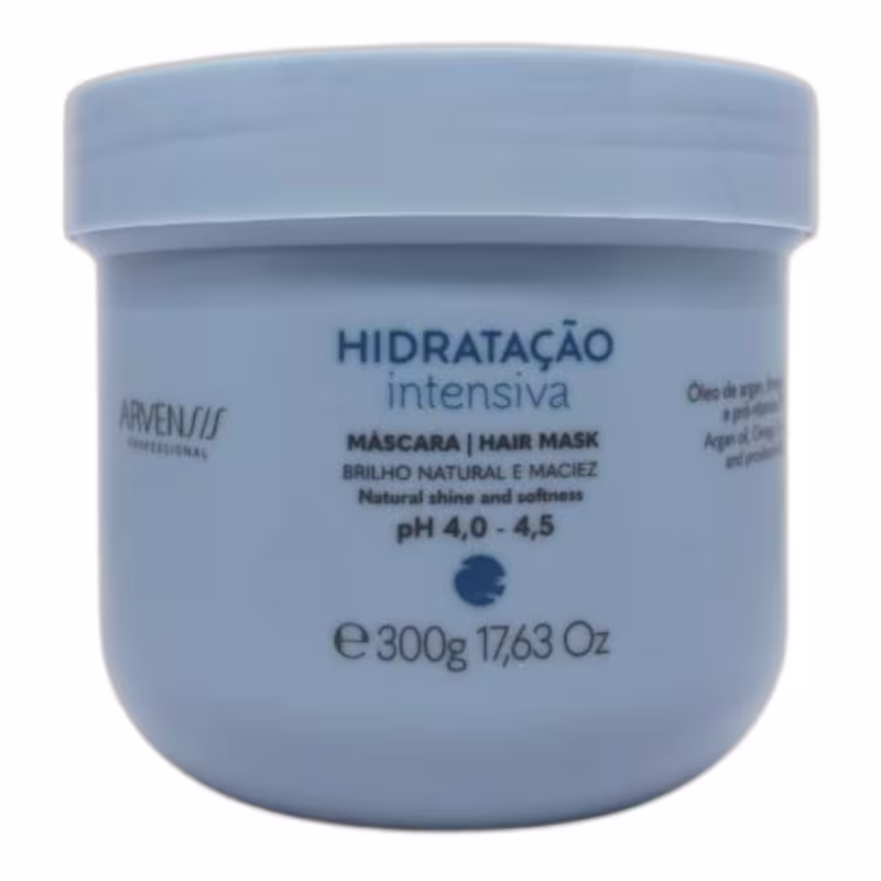 Arvensis Cosméticos Naturais Hidratação Intensiva - Mascara 300g