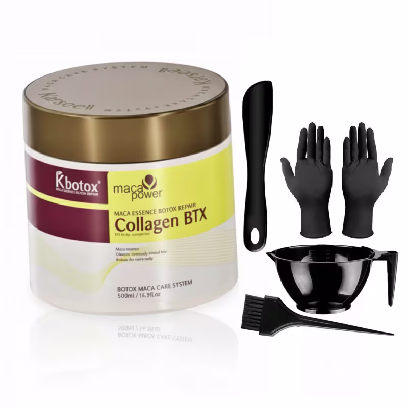 Máscara KBotox Collagen - Karseell Original 500g - Realinhamento Capilar Uso Profissional
