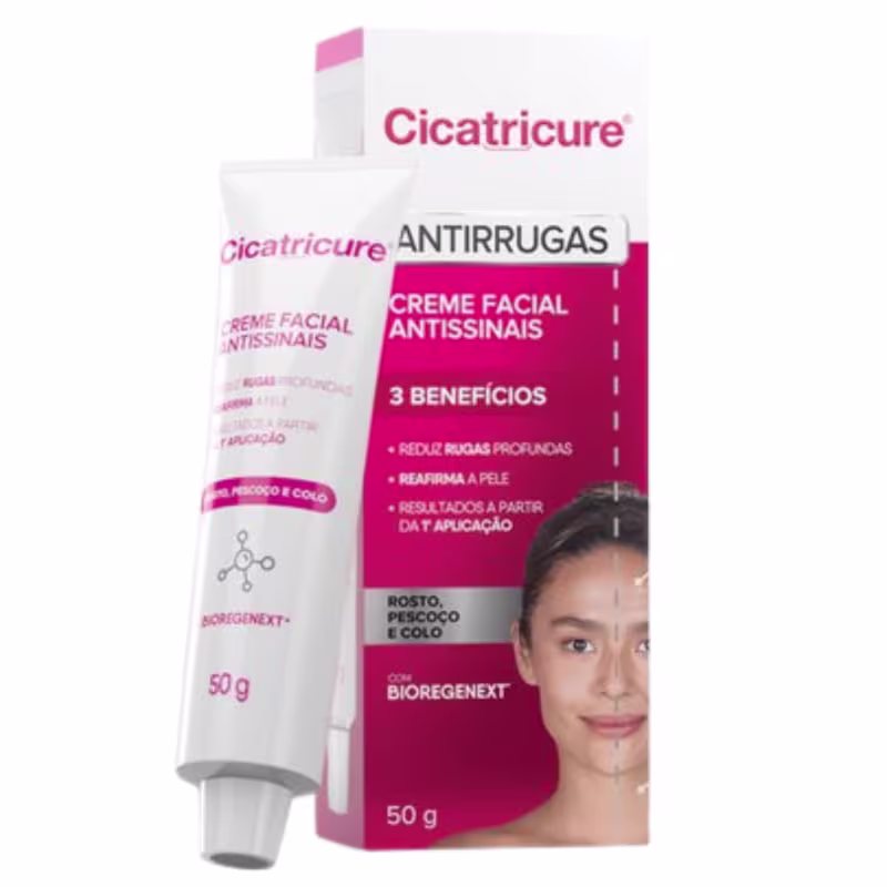Antissinais Creme Facial Combate as Rugas 50g - Cicatricure