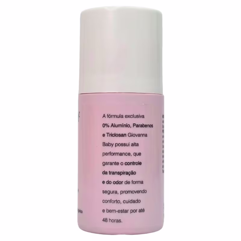 Giovanna Baby Desodorante Roll-on 0% Alumínio Classic 48h Vegano 50ml