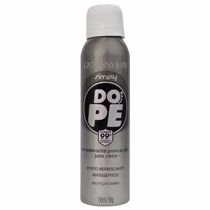 Giovanna Baby Do Pé Desodorante Aerossol para Pés Simply Vegano 150ml / 90g