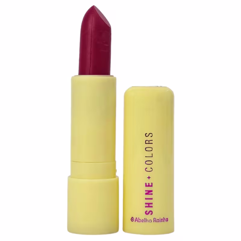 Abelha Rainha Shine Colors Batom Cremoso Meu Tom Vermelho 3,7g