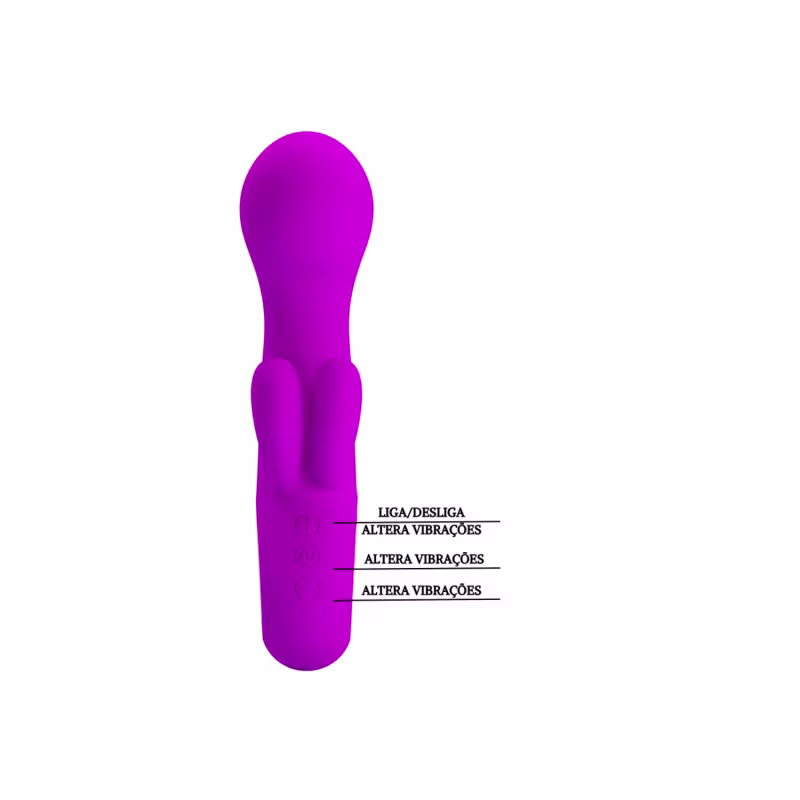 Vibrador Ponto G 7 Vibrações - 16,5 x 3,8 cm | Valentine