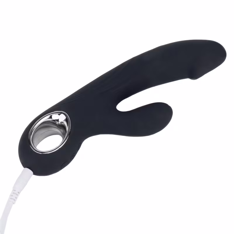 Vibrador com 7 Vibrações e 5 Intensidades - Preto | Selene