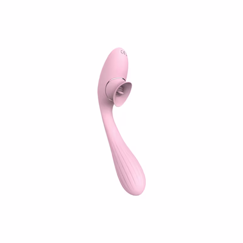Vibrador de Clitóris e Ponto G - Rosa | Nv Toys Disa