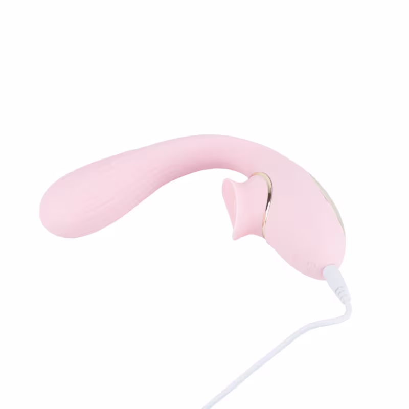 Vibrador de Clitóris e Ponto G - Rosa | Nv Toys Disa