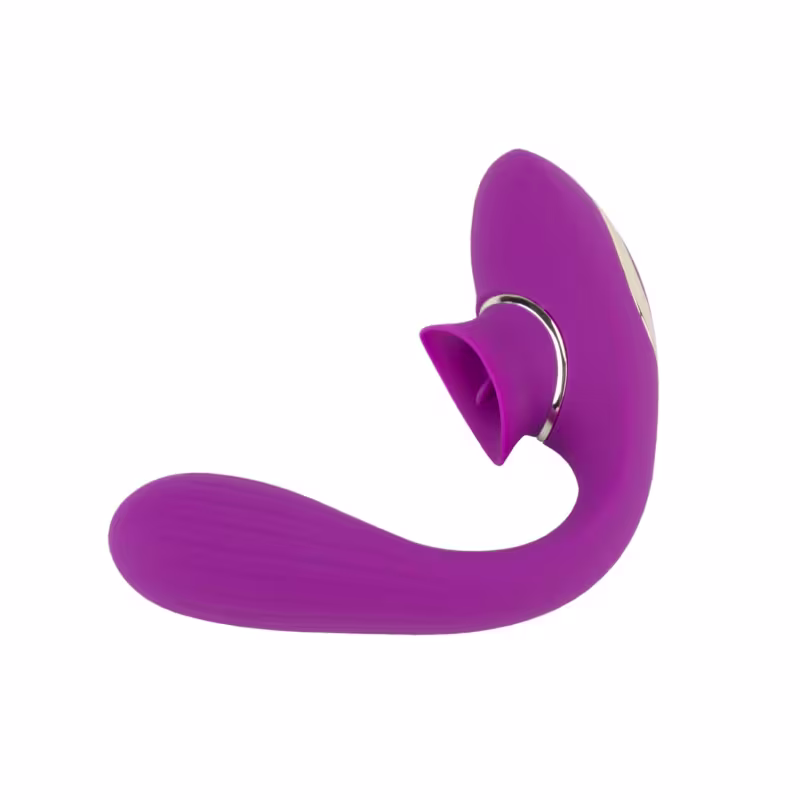 Vibrador de Clitóris e Ponto G - Roxo | Nv Toys Disa