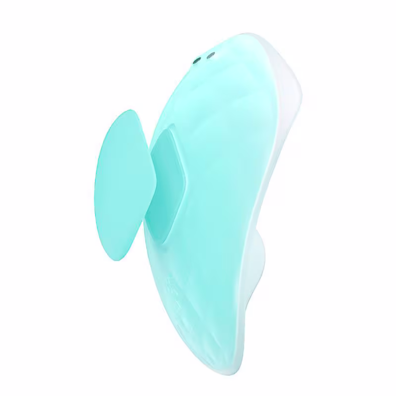 Vibrador de Calcinha com 9 Vibrações - Verde Água| S-Hande
