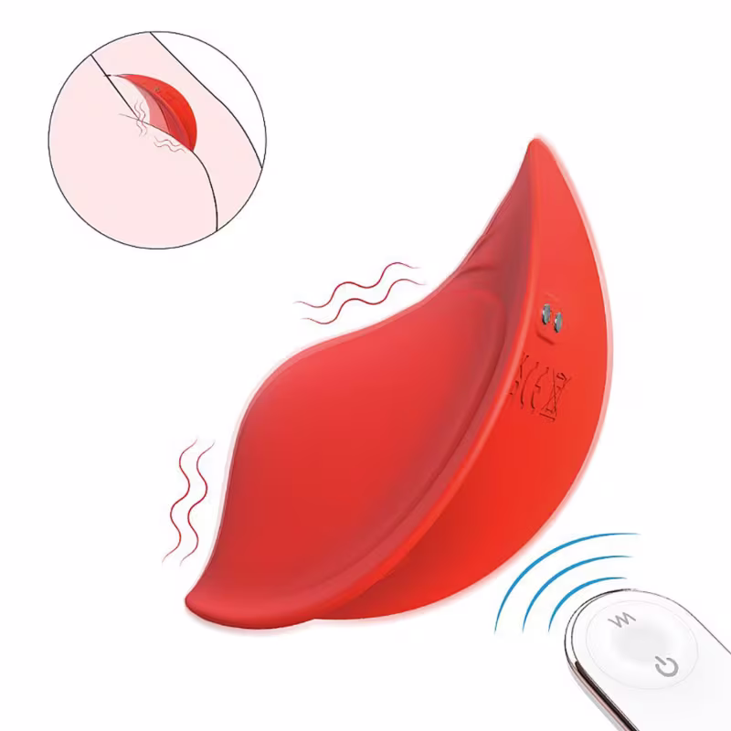 Vibrador Calcinha 9 Vibrações - Laranja| Love Of Butterflies