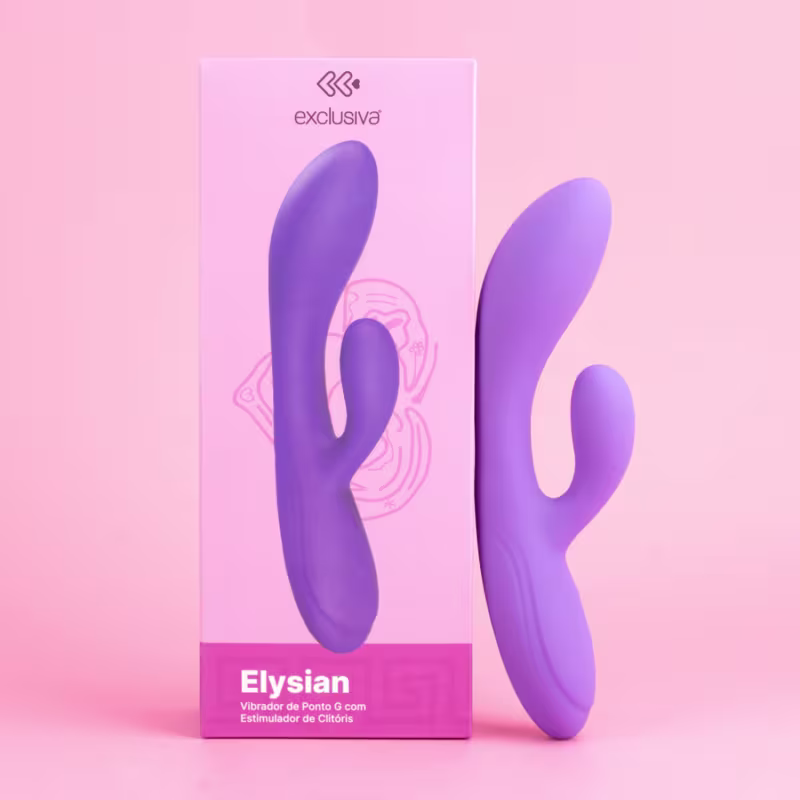 Vibrador Rabbit com 10 Vibrações - Exclusiva Elysian