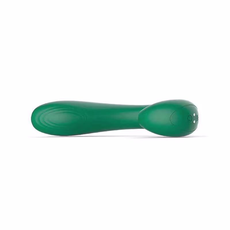 Estimulador Clitóris e Ponto G 10 Vibrações - Verde Musgo