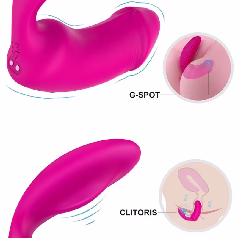 Vibrador de Clitóris e Ponto G - Pink | S-hande Sparrow-RCT