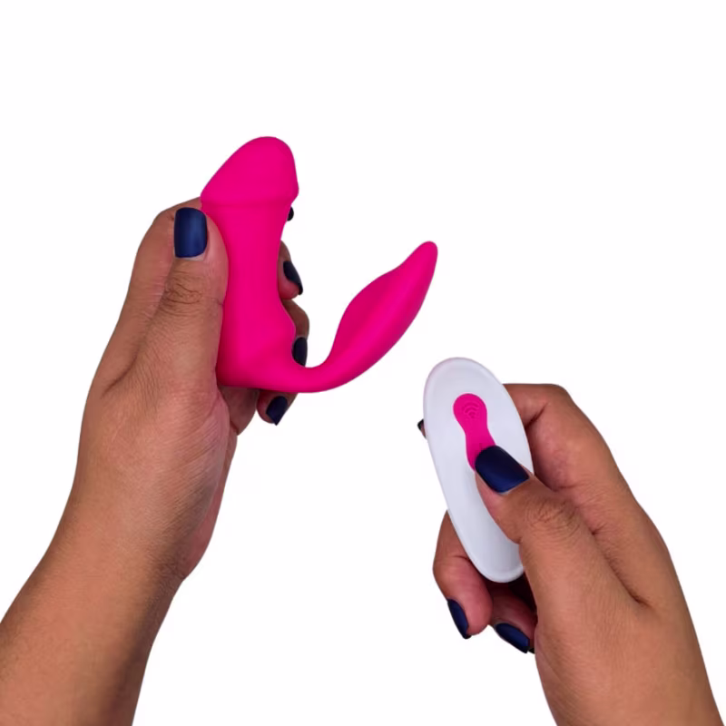 Vibrador de Clitóris e Ponto G - Pink | S-hande Sparrow-RCT