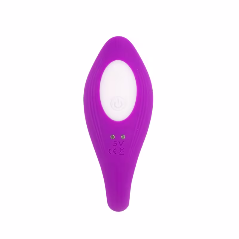Vibrador de Casais com VIbros - Roxo | S-Hande Ribbon Pro