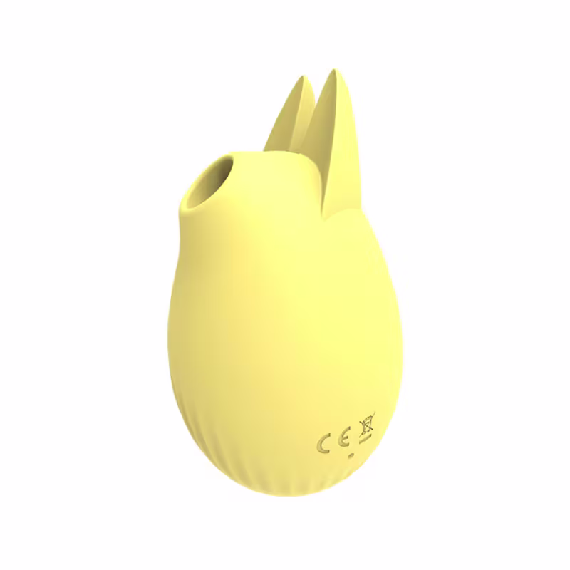 Estimulador de Clitóris com 3 Sucções - Amarelo | Nv Toys