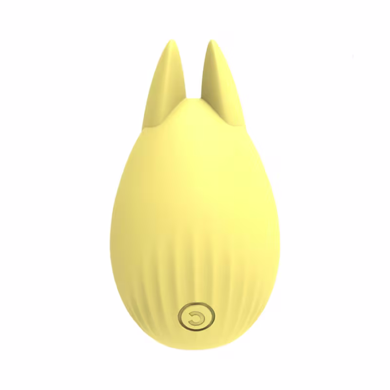 Estimulador de Clitóris com 3 Sucções - Amarelo | Nv Toys
