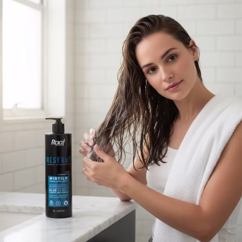 Kit Selagem Orgânica Reserve Progressiva Blue Berry + Shampoo Antirresíduo Raaf – 1l