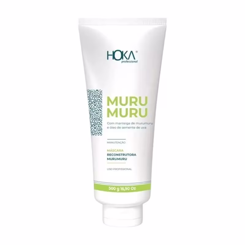 Máscara Reconstrutora Murumuru 470g + Óleo de Açaí Reparador de Pontas 30ml Hoka
