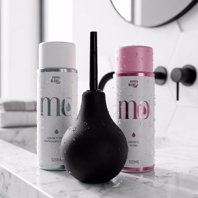 Kit Higiene Íntima Completa - Proteção Natural, Equilíbrio do pH e Cuidado Procto (3 itens)