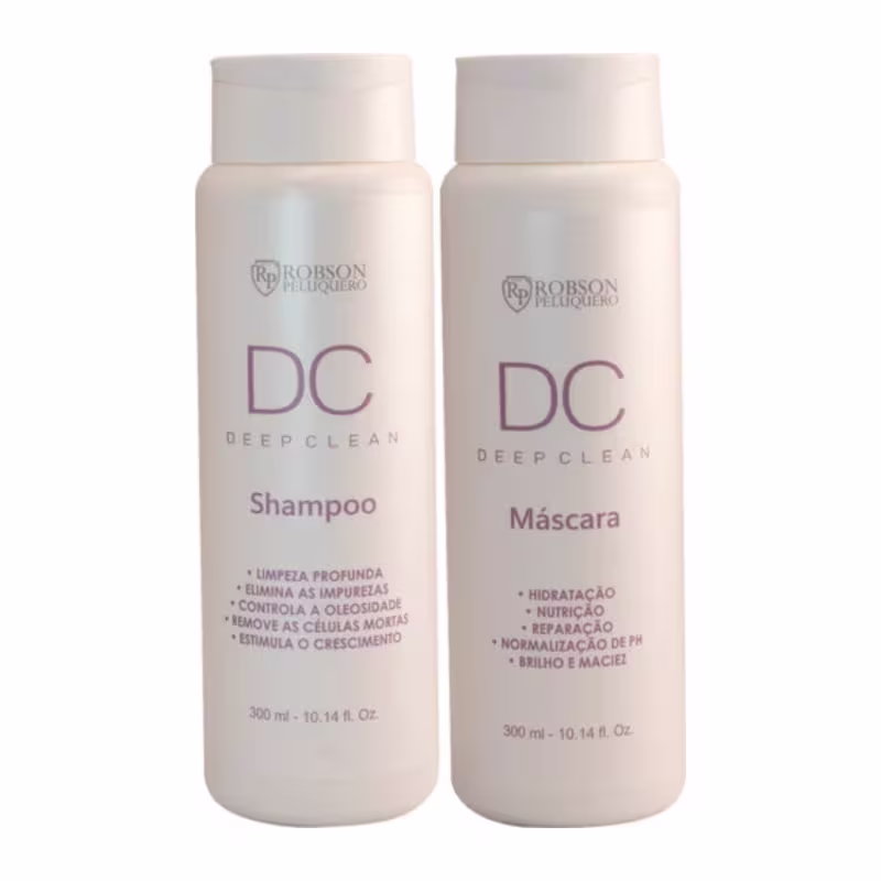 Kit Deep Clean 300ml Tratamento Detox Robson Peluquero