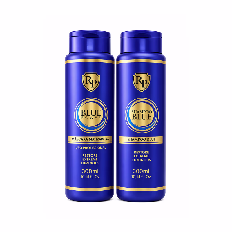 Kit Matizador Blue Loiro Platinado Robson Peluquero