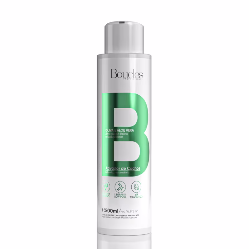 Ativador De Cachos Oliva E Aloe E Vera 500ml Boucles