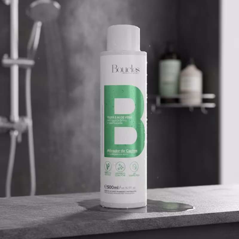 Ativador De Cachos Oliva E Aloe E Vera 500ml Boucles