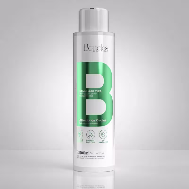 Ativador De Cachos Oliva E Aloe E Vera 500ml Boucles