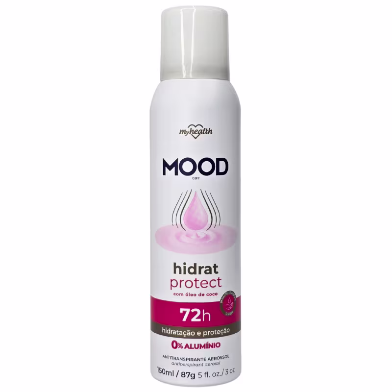 My Health Mood Care Desodorante Antitranspirante Aerossol Sem Alumínio Hidrat Protect 150ml / 87g