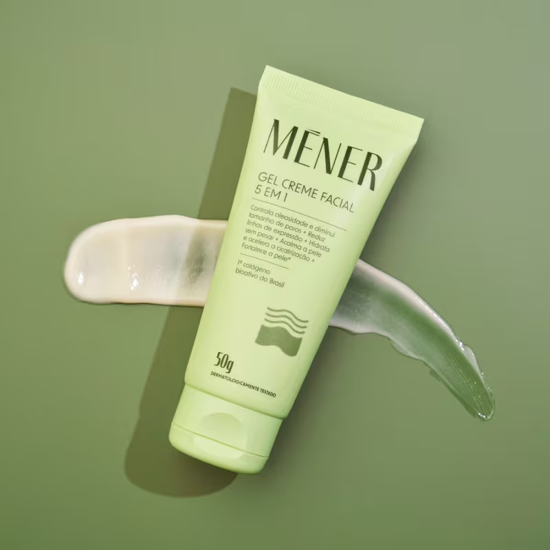 Gel Creme Facial 5 em 1 MÉNER - 50g