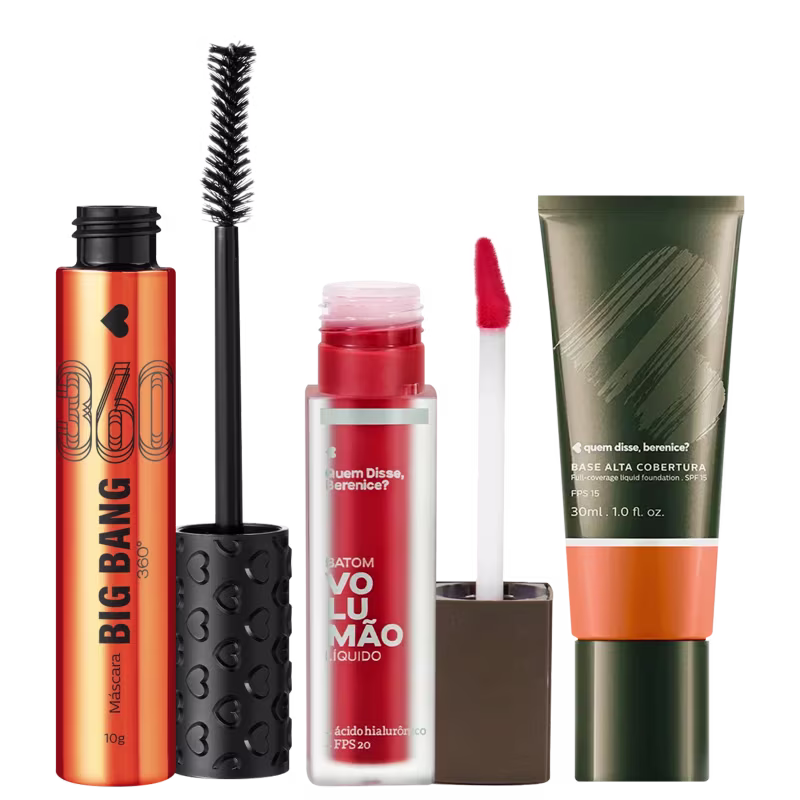 Kit Quem Disse, Berenice? Make de Arrasar #2 (3 Produtos)