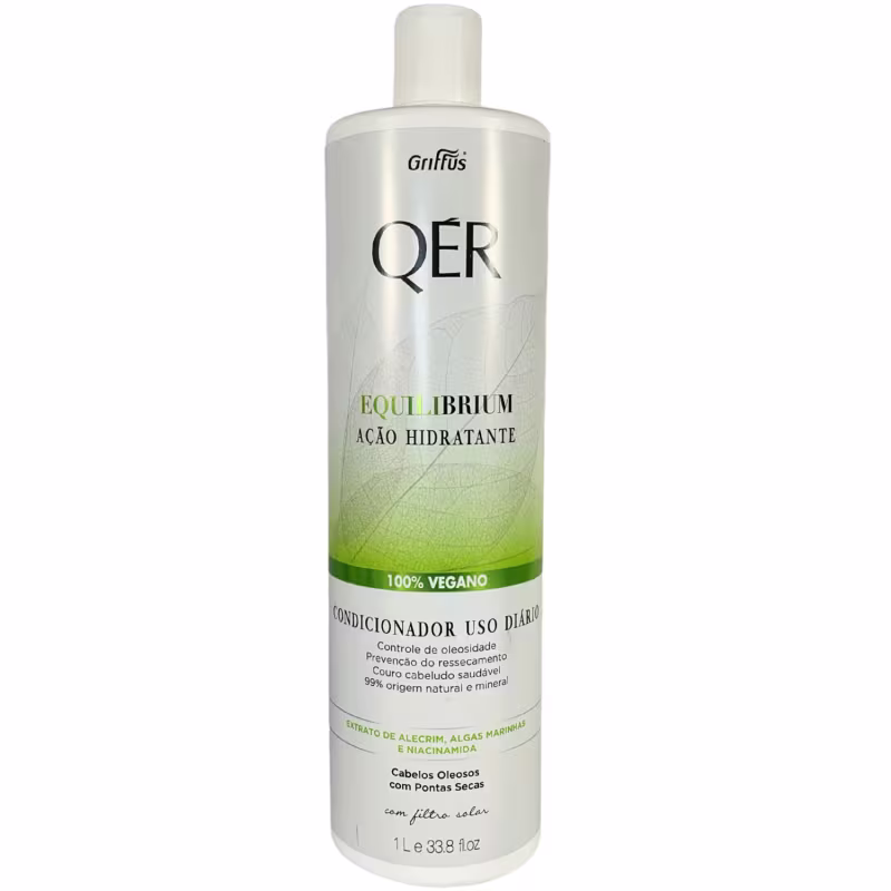 Griffus QÉR Condicionador Ação Hidratante 100% Vegano Equilibrium 1L