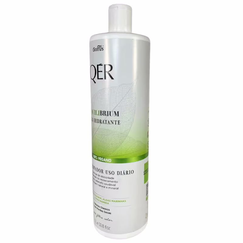 Griffus QÉR Condicionador Ação Hidratante 100% Vegano Equilibrium 1L