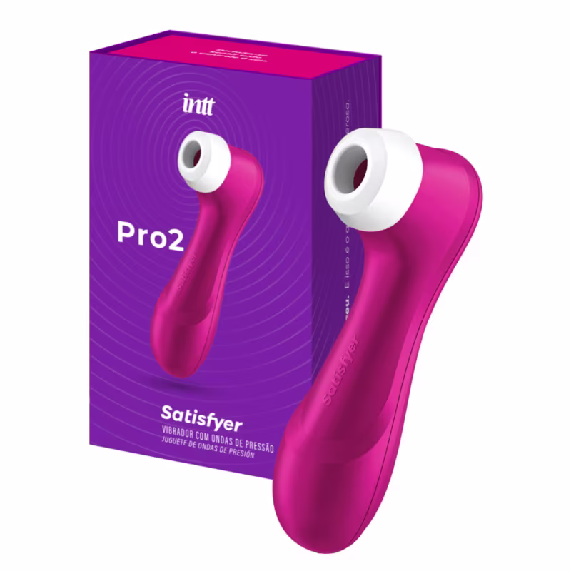 Estimulador Clitoriano Sucções - Pink | Satisfyer PRO2 Intt