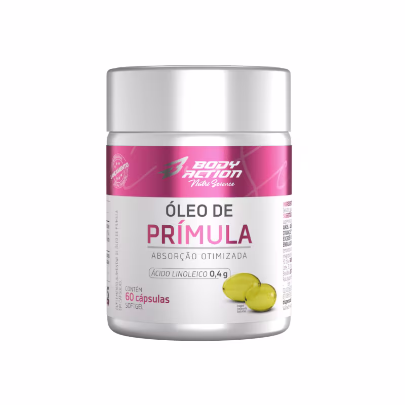 Óleo de Prímula - regulação hormonal e imunológico - 60 cápsulas soft gel