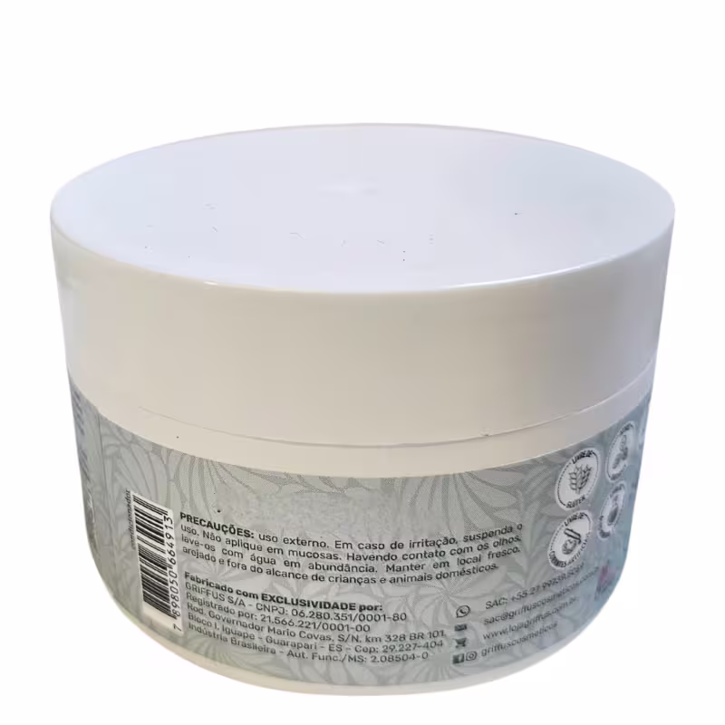 Griffus By Gizelly Bicalho Máscara Cacheados Vegano 250g