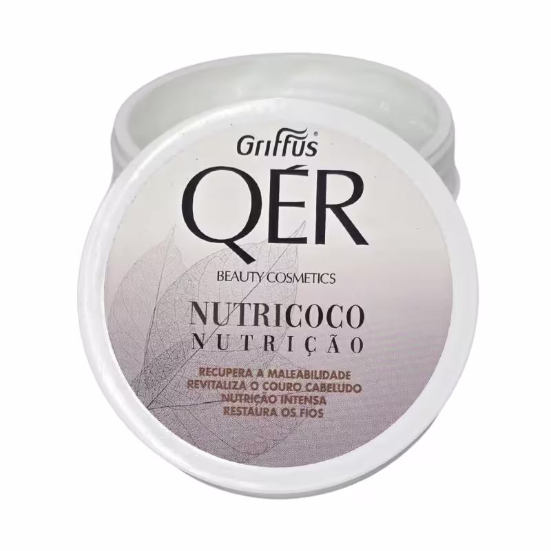 Griffus QÉR Máscara Capilar Nutrição Nutricoco Vegano 250g