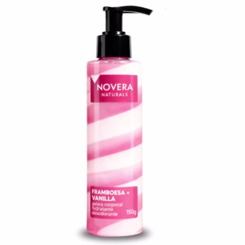 Geleia Corporal Hidratante Framboesa + Vanilla 150g - Novera