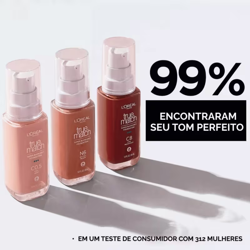 Base Loreal True Match Super-Blendable Foundation - C6