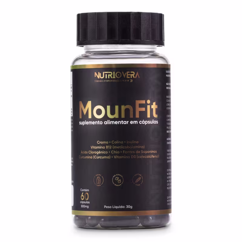 MounFit Suporte ao Metabolismo e Controle de Peso Rotina Saudável, Energia e Bem-Estar