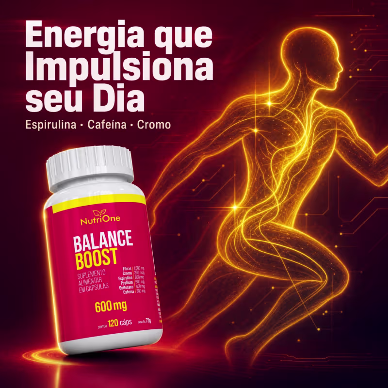 Balance Boost 600mg 120 Cápsulas - Nutrione