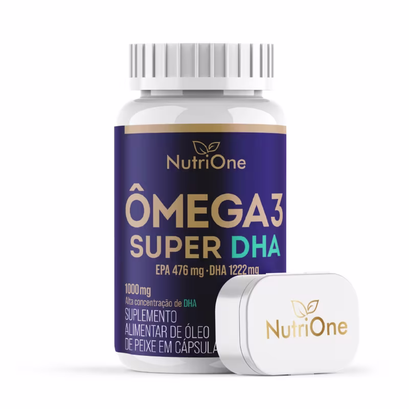 Ômega 3 Super DHA 1698mg 60 Softgels - Nutrione