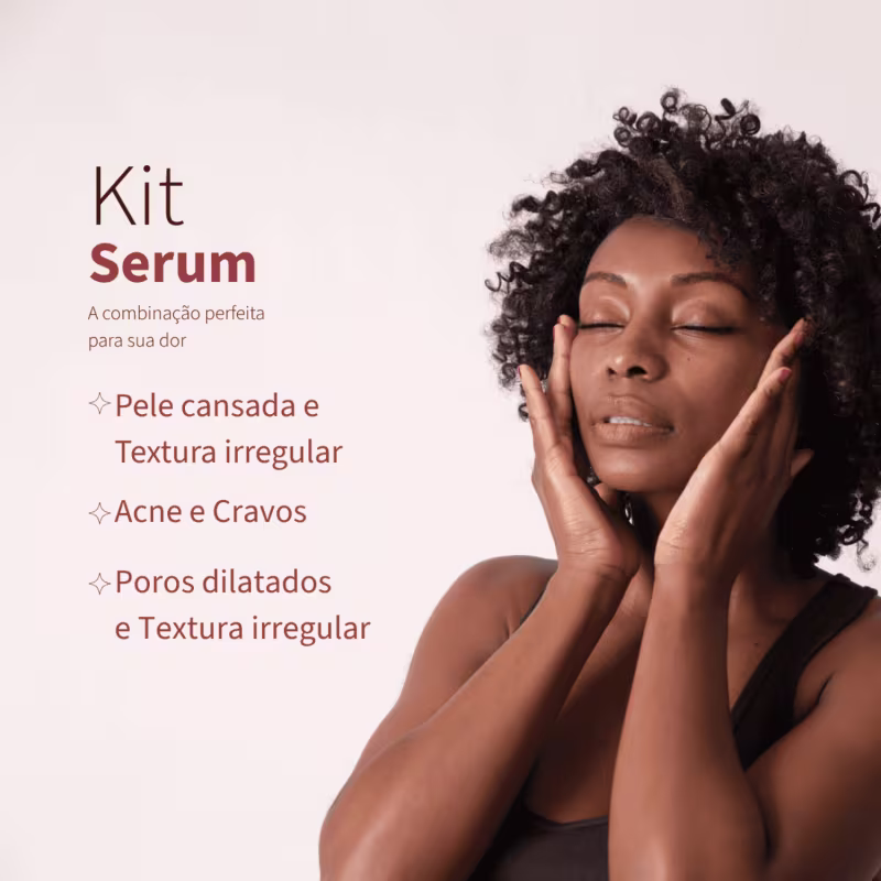 Kit Sérum Anti-Idade + Sérum Noturno Renovador 30ml Ilumina Care