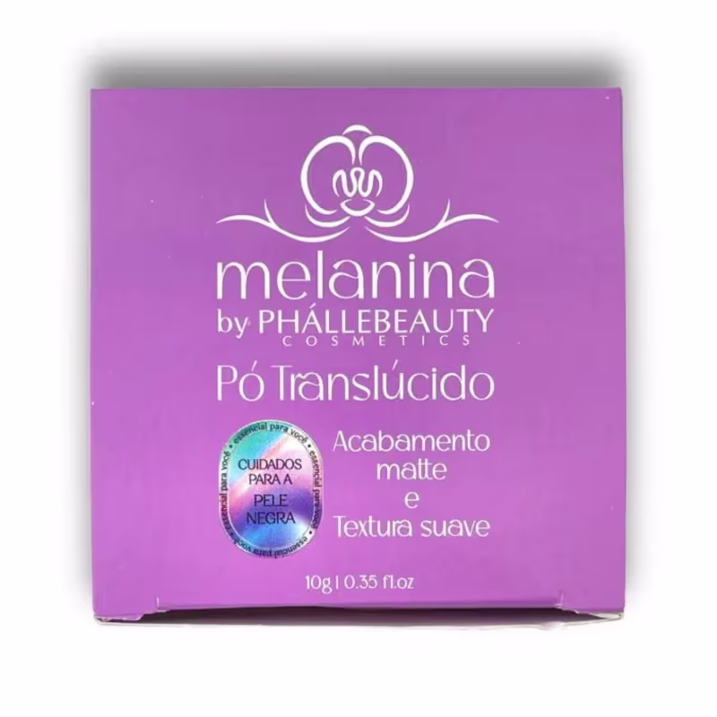 Pó Translúcido Melanina 10g - Phállebeauty