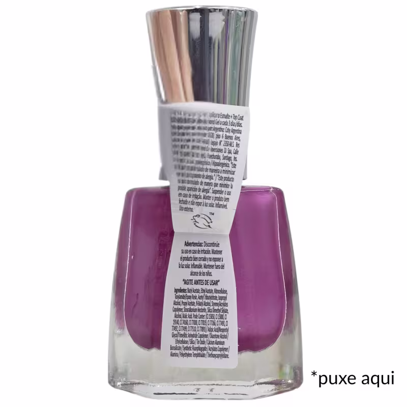 Risque Diamond Gel Esmalte Cybercolors Disco Voador 9,5ml