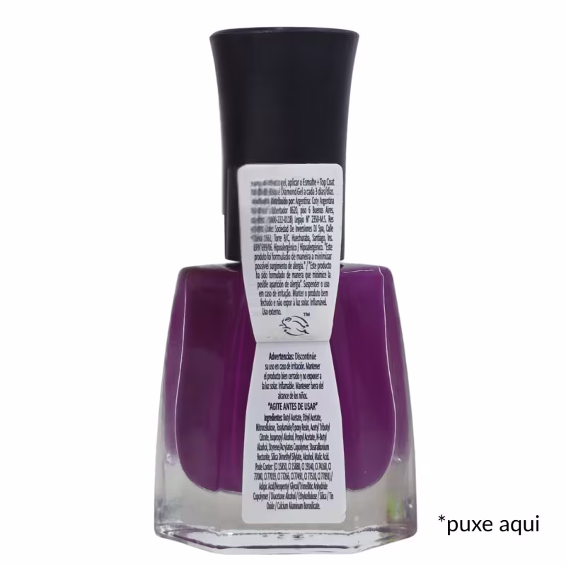 Risque Diamond Gel Esmalte Macaron de Amora 9,5ml