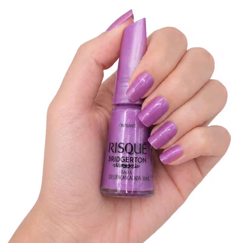 Risque Bridgerton Esmalte Cintilante Paixão (Des)Mascarada 8ml