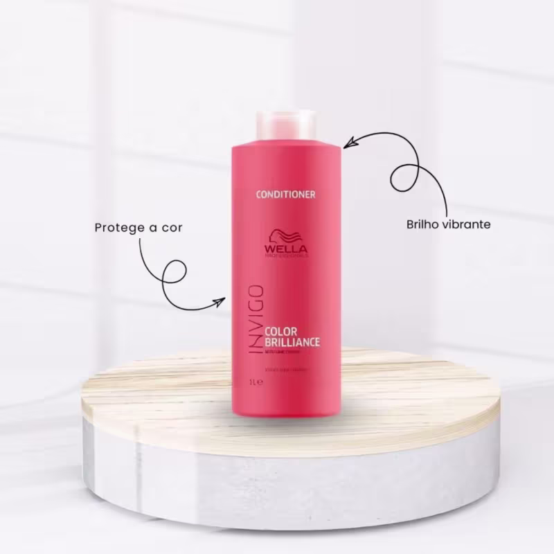 Wella - Color Brilliance - Kit Shampoo 1l + Mascara 500g+ Oil Reflections 100 ml