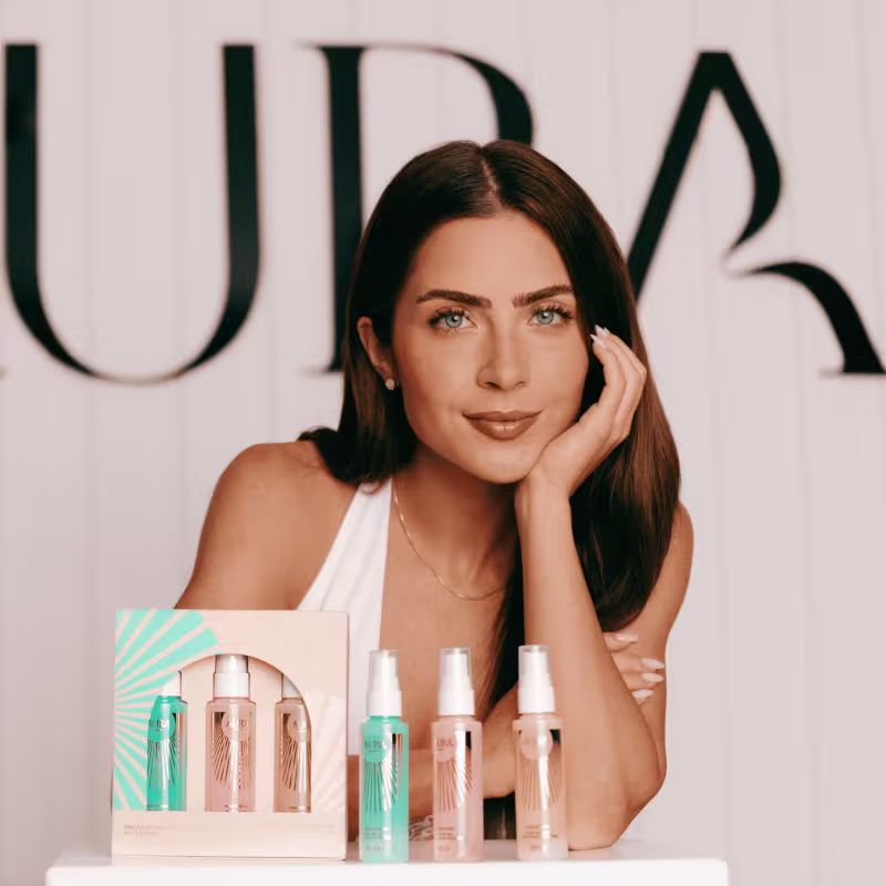 Kit 3 Body Splash Trilogia das Deusas Aura Beauty Jade Picon 60ml Cada